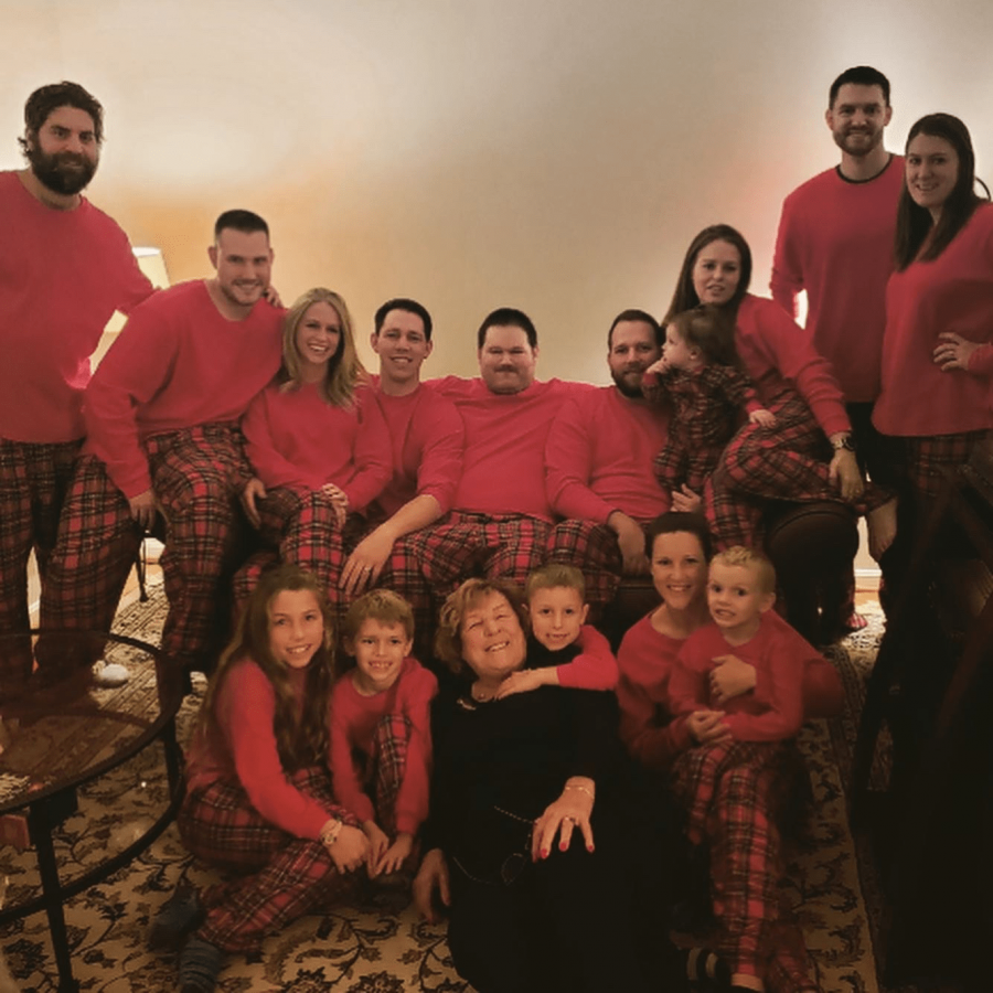 Ms.+Wimmers+family+wears+matching+pajamas+for+Christmas.+Photo+courtesy+of+Ms.+Wimmer