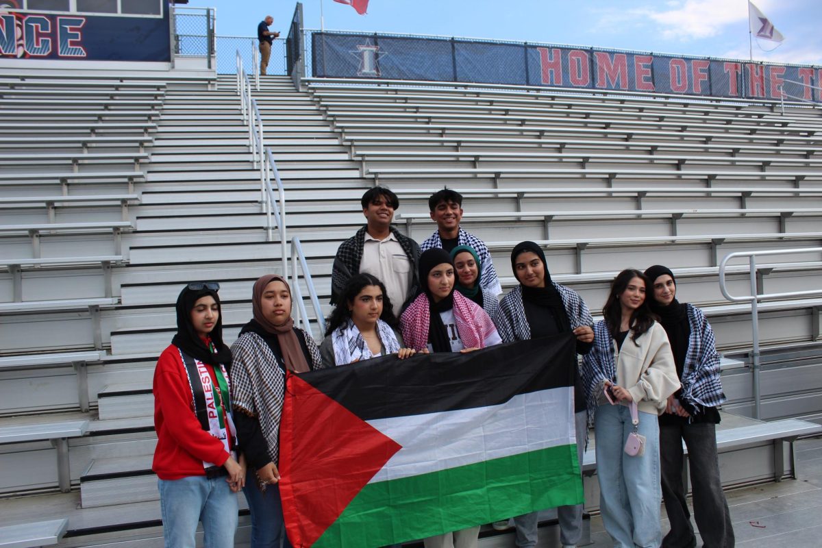 Indy students show support for Palestine during walkout