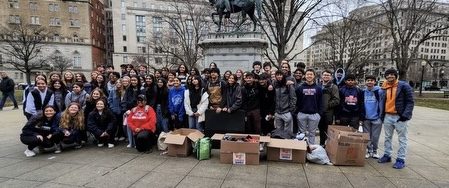 Picture of Indy Serves in D.C. together.