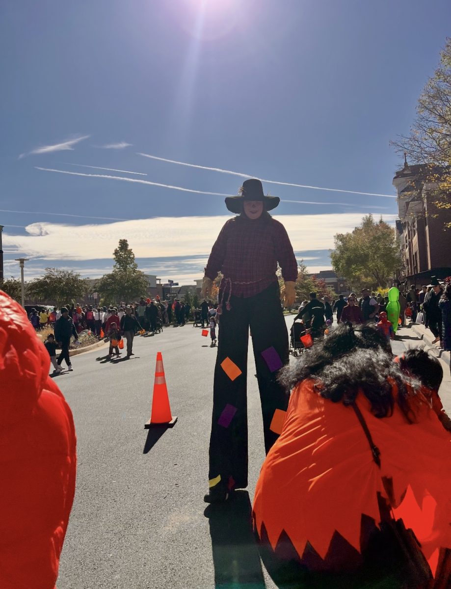 Costumes and decorations marked the annual trick-or-treat event at the Brambleton Town Center. 